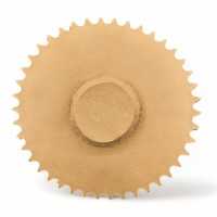Wood Carved Decorative Gear 17cm. X 17cm.