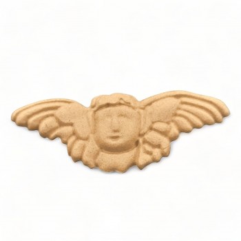 Wood Carving Decorative Little Angel 6.5cm. X 2.5cm.