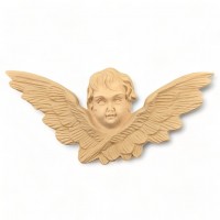 Wood Carving Decorative Angel 24cm. X 12cm.
