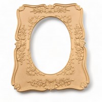 Wood Carving Decorative Frame Parallel 24cm. X 19cm.