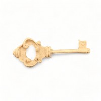 Wood Carving Decorative Key 6cm. X 2.2cm