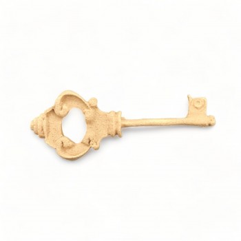 Wood Carving Decorative Key 6cm. X 2.2cm