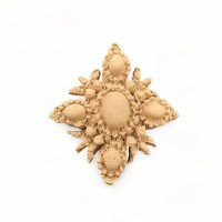 Wood Carving Decorative 4cm. X 4.5cm.