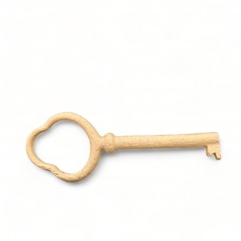 Wood Carving Decorative Key 8.4cm. X 3cm.