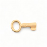 Wood Carving Decorative Key 3.1cm. X 1.3cm.