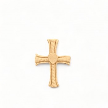 Wood Carved Decorative Cross 3cm. X 4cm.