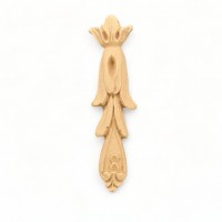 Wood Carved Decorative Column 10cm. X 2.2cm