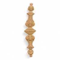 Wood Carved Decorative Column 12cm. X 3cm.
