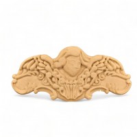 Wood Carving Decorative Center 11.5cm. X 5.5cm.