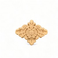 Wood Carving Decorative Center 5cm. X 4cm.