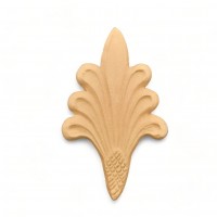 Wood Carved Decorative Column 6.5cm. X 10.7cm.