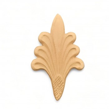 Wood Carved Decorative Column 6.5cm. X 10.7cm.