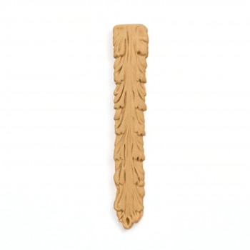 Wood Carved Decorative Column 3cm. X 17.2cm.