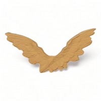 Wood Carved Feathers 23.8cm. X 5cm.