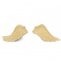 Wood Carved Feathers 12cm. X 6cm.