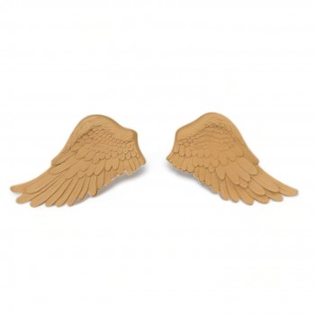 Wood Carved Feathers 20cm. X 10cm.
