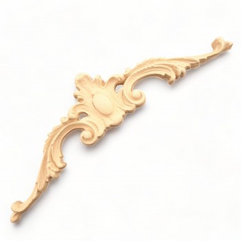 Wood Carving Decorative Center 34cm. X 8cm.