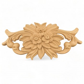 Wood Carving Decorative Center 26cm. X 12cm.