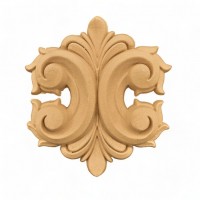 Wood Carving Decorative Center 9.5cm. X 10cm.