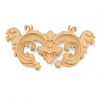 Wood Carving Decorative Center 10cm. X 6cm.