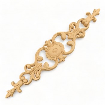 Wood Carving Decorative Center 58cm. X 12cm.