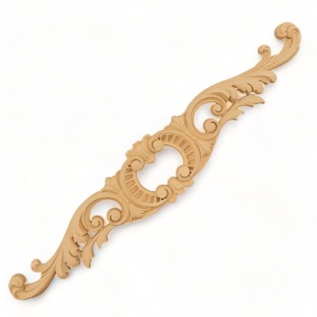 Wood Carving Decorative Center 61cm. X 12cm
