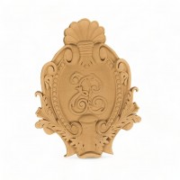 Wood Carved Decorative Thyroid 34cm. X 27cm.