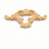 Wood Carving Decorative Center 20cm. X 9.5cm.