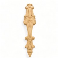 Wood Carved Decorative Column 28cm. X 6.5cm.