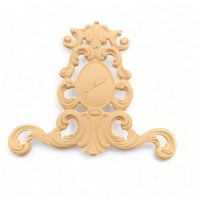 Wood Carved Decorative Thyroid 24.5cm. X 20cm.