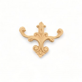 Wood Carving Decorative Center 10.5cm. X 8cm.