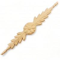 Wood Carving Decorative Center 26.5cm. X 4.2cm.