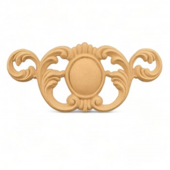 Wood Carving Decorative Center 19cm. X 9cm.