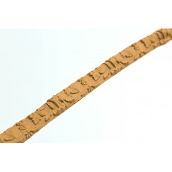 Wood Carved Flexible Trim~ 215cm. X 1.1cm.