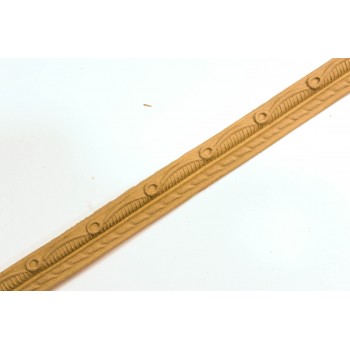 Wood Carved Flexible Trim ~ 215cm. X 1.3cm.