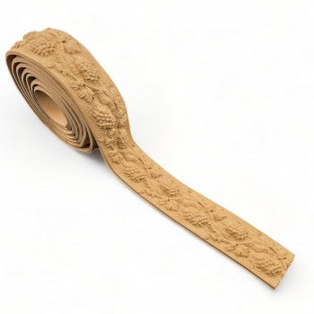 Wood Carved Flexible Trim ~ 215cm. X 4.5cm