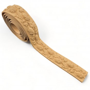 Wood Carved Flexible Trim ~ 215cm. X 4.5cm