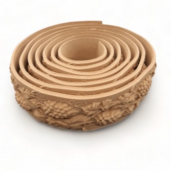 Wood Carved Flexible Trim ~ 215cm. X 4.5cm