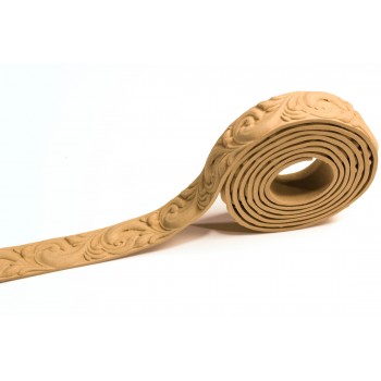 Wood Carved Flexible Trim ~ 215cm. X 3cm.
