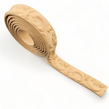 Wood Carved Flexible Trim ~ 215cm. X 3cm.