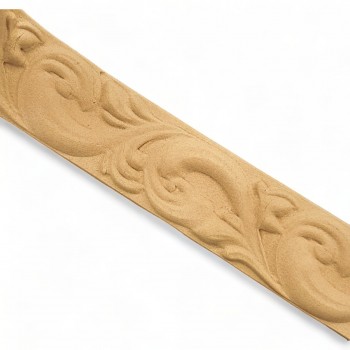 Wood Carved Flexible Trim ~ 215cm. X 3cm.