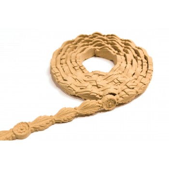 Wood Carved Flexible Trim ~ 215cm. X 1cm.