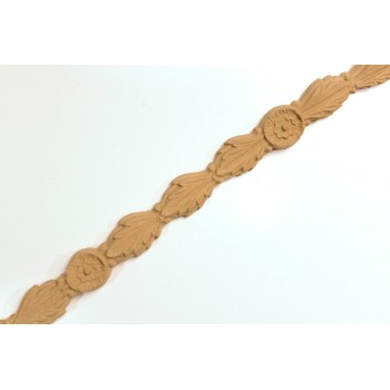 Wood Carved Flexible Trim ~ 215cm. X 1cm.