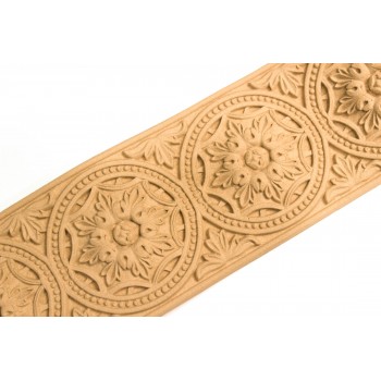 Wood Carved Flexible Trim ~ 215cm. X 7cm.