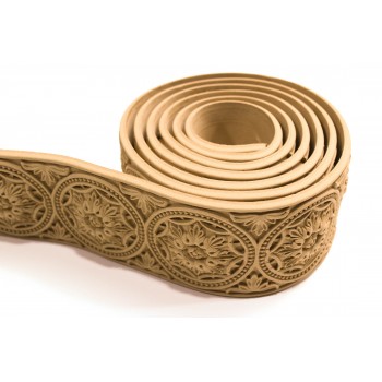 Wood Carved Flexible Trim ~ 215cm. X 7cm.