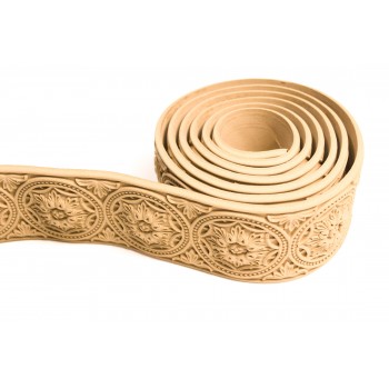 Wood Carved Flexible Trim ~ 215cm. X 7cm.
