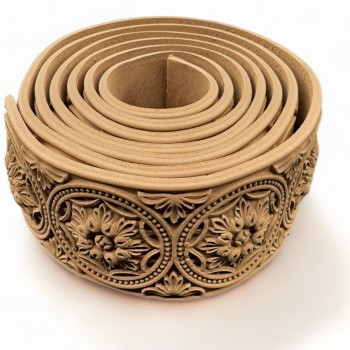 Wood Carved Flexible Trim ~ 215cm. X 7cm.