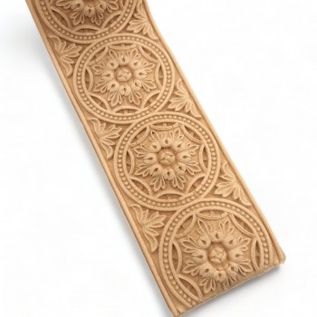 Wood Carved Flexible Trim ~ 215cm. X 7cm.