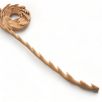 Wood Carved Flexible Trim ~ 215cm. X 2.6cm.
