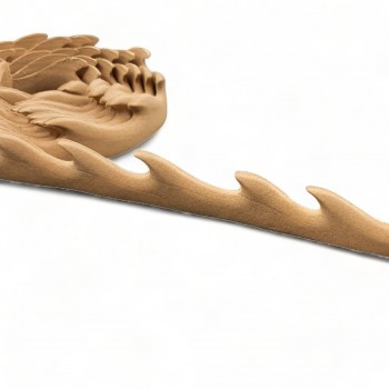 Wood Carved Flexible Trim ~ 215cm. X 2.6cm.